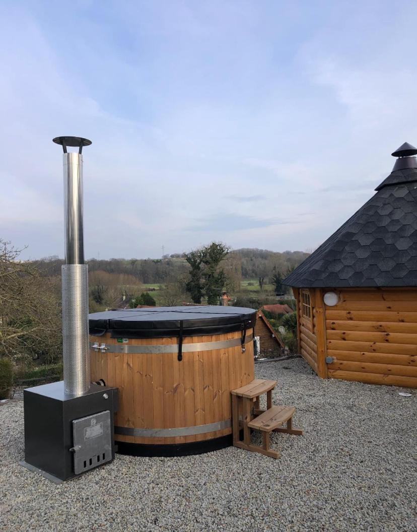 Maison Bois Kota / Bain Nordique / Proche De La Mer / Kota Grill Longueil Extérieur photo